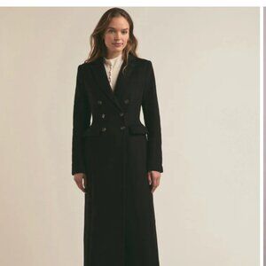 FAVORITE DAUGHTER Simon Black Trench Coat S